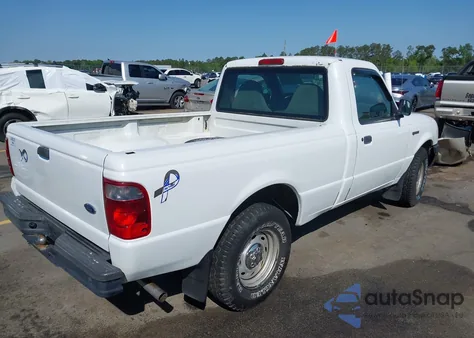 2002 Ford Ranger z USA, uszkodzony, nr VIN 1FTYR10U22TA26912